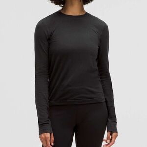 Lululemon Swiftly Wool Long-Sleeve Shirt - black
